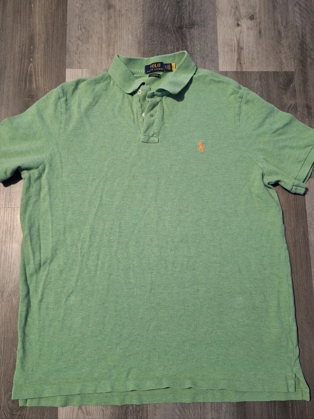 Polo by Ralph Lauren Green Short Sleeve Polo Shirt